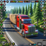 in truck driving android application logo